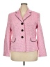 Black Label by Evan Picone 100% Polyester Houndstooth Pink Blazer Size 18 - photo 1