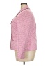 Black Label by Evan Picone 100% Polyester Houndstooth Pink Blazer Size 18 - photo 5
