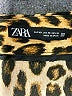 Zara 100% Polyester Animal Print Gold Skort Size XS - photo 3