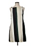 Ann Taylor 100% Polyester Stripes Green Casual Dress Size 6 - photo 1
