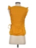 Madewell Yellow Sleeveless Blouse Size XXS - photo 2