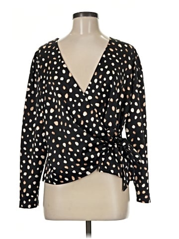Ann Taylor Long Sleeve Blouse (view 1)