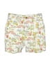 Janie and Jack Print White Board Shorts Size 6 - photo 1