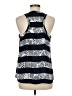 Banana Republic 100% Polyester Blue Sleeveless Top Size M - photo 2