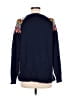 Old Navy Chevron-herringbone Blue Pullover Sweater Size M - photo 2