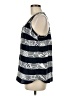 Banana Republic 100% Polyester Blue Sleeveless Top Size M - photo 5