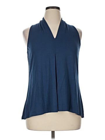 Joan Vass Sleeveless Blouse (view 1)