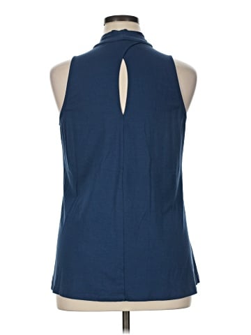 Joan Vass Sleeveless Blouse (view 2)