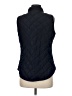 Crown & Ivy 100% Polyester Blue Vest Size M - photo 2