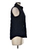 Crown & Ivy 100% Polyester Blue Vest Size M - photo 4
