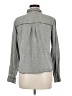 Express 100% Lyocell Gray Long Sleeve Button-Down Shirt Size M - photo 2