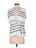 Tory Burch 100% Polyester Ivory Sleeveless Blouse Size 8 - photo 1
