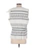 Tory Burch 100% Polyester Ivory Sleeveless Blouse Size 8 - photo 2