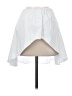 Zara 100% Cotton White Formal Skirt Size XS - photo 1