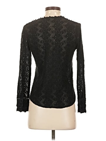 Rebecca Taylor Long Sleeve Silk Top (view 2)