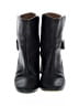 Tory Burch 100% Leather Black Ankle Boots Size 8 - photo 2