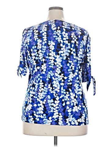 Liz Claiborne Short Sleeve Blouse (view 2)