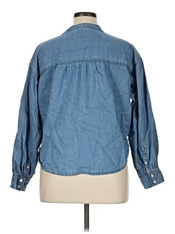 Time and Tru Long Sleeve Blouse (view 2)