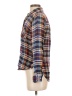Harper Heritage 100% Rayon Plaid Blue Long Sleeve Button-Down Shirt Size XS - photo 5