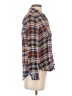 Harper Heritage 100% Rayon Plaid Blue Long Sleeve Button-Down Shirt Size XS - photo 4