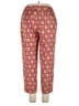 Talbots 100% Cotton Paisley Red Casual Pants Size 16 Petite - photo 2