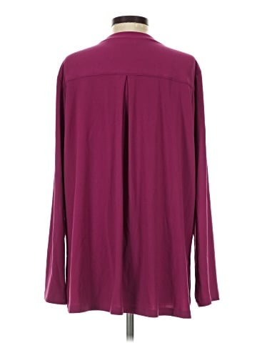 Susan Graver Long Sleeve Blouse (view 2)