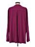 Susan Graver 100% Polyester Burgundy Long Sleeve Blouse Size XL - photo 2