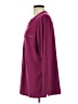 Susan Graver 100% Polyester Burgundy Long Sleeve Blouse Size XL - photo 5