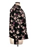 Sanctuary 100% Recycled Polyester Floral Black Long Sleeve Blouse Size XL - photo 4