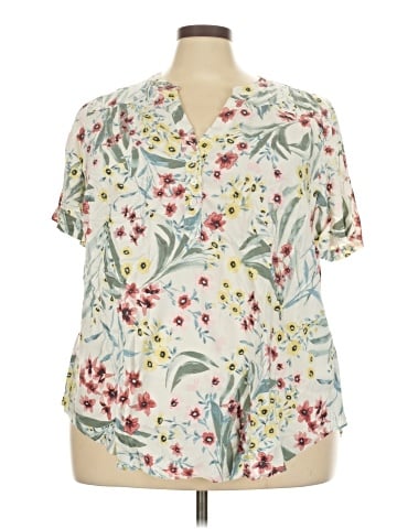 Torrid Short Sleeve Blouse (view 1)