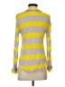 Splendid 100% Rayon Stripes Yellow Long Sleeve Button-Down Shirt Size S - photo 2