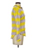 Splendid 100% Rayon Stripes Yellow Long Sleeve Button-Down Shirt Size S - photo 4