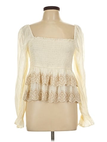 American Eagle Outfitters Long Sleeve Blouse (view 1)
