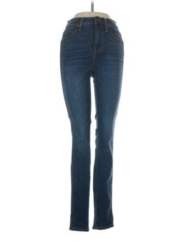 Madewell Tall 10" High-Rise Skinny Jeans in Danny Wash: TENCEL&trade; Denim Edition (view 1)