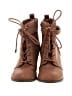 Shoedazzle Brown Ankle Boots Size 6 1/2 - photo 2