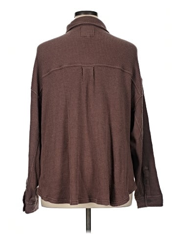 Aerie Long Sleeve Blouse (view 2)