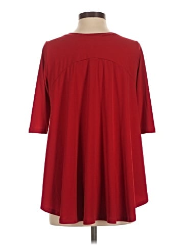 I.C. By Connie K 3/4 Sleeve Top (view 2)
