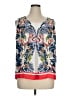 Rose + Olive 100% Polyester Ivory Tank Top Size 1X - photo 1