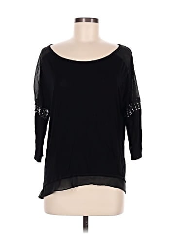 Karen Millen 3/4 Sleeve T-Shirt (view 1)