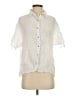 Michael Stars 100% Cotton White Short Sleeve Blouse Size Sm (0) - photo 1
