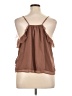Old Navy 100% Polyester Brown Sleeveless Blouse Size XL (tall) - photo 2