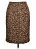 Gianni Tweed Brown Casual Skirt Size 10 - photo 1