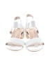 Stuart Weitzman White Sandals Size 8 1/2 - photo 2