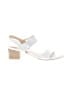 Stuart Weitzman White Sandals Size 8 1/2 - photo 1