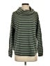 Lou & Grey Stripes Green Pullover Sweater Size XS - photo 1