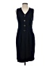 DKNY Black Blue Casual Dress Size 4 - photo 1