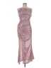 Mable 100% Polyester Burgundy Cocktail Dress Size M - photo 1