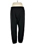 Hanes Solid Black Track Pants Size 2X - photo 2