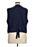 Quacker Factory 100% Polyester Blue Sleeveless Top Size 1X - photo 2