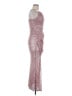 Mable 100% Polyester Burgundy Cocktail Dress Size M - photo 4